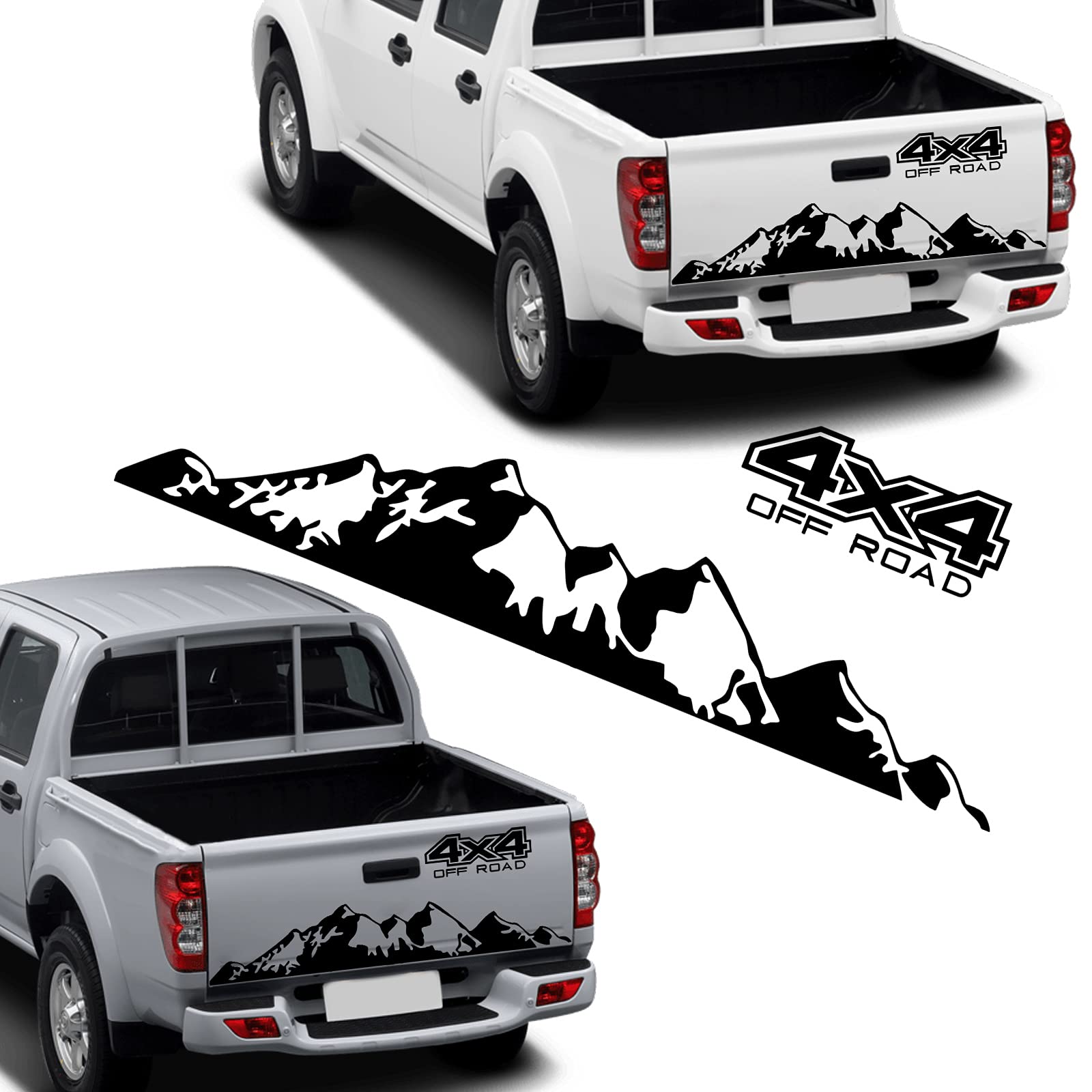 Amazon.co.jp: SUNBREATH トラック テールゲート デカール 車 ボディ